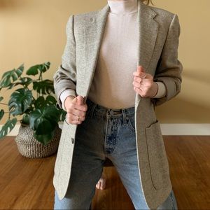 Vintage wool blazer